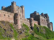 Charter Flight around Northumberland, see Bamburgh Castle