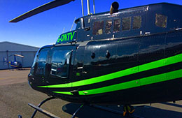 Bell Jetranger at Northumbria Helicopters Limited